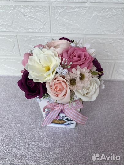 Мыльные букеты