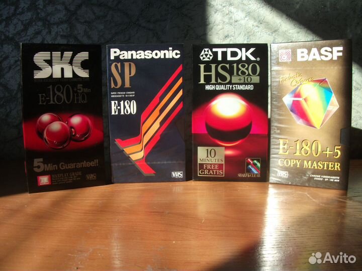 Видеокассеты Новые: Panasonic,basf,TDK,SKC