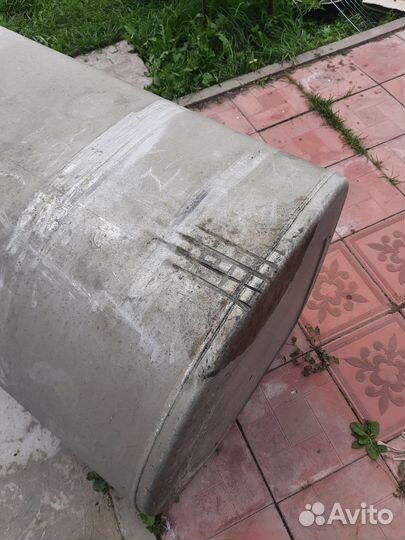 Топливный бак алюминиевый вольво 490л