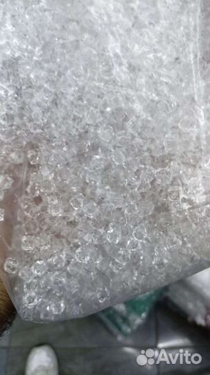 Акриловые бусины кубики для сумок 8 мм