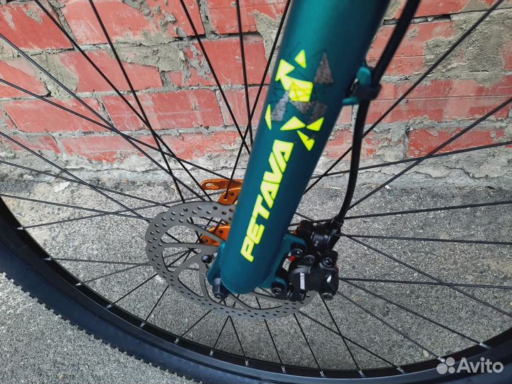 Велосипед с амортизацией для бездорожья. Кэшбэк