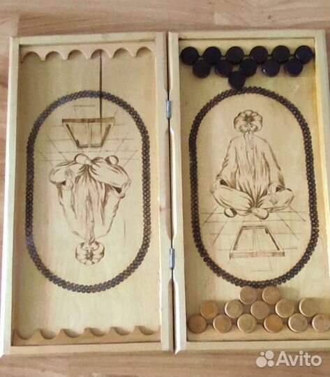 Нарды ручной работы