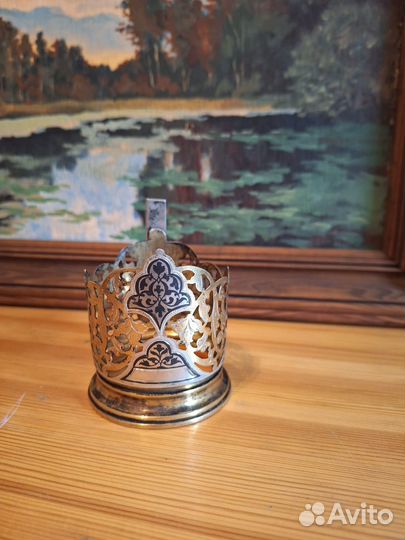 Подстаканники серебренные СССР Кубачи