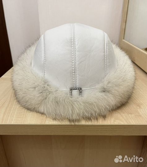 Шапка женская из песца