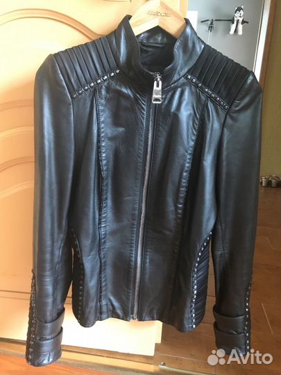 Куртка кожаная Punto Италия