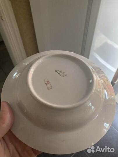 Тарелка времён СССР диаметр 25см