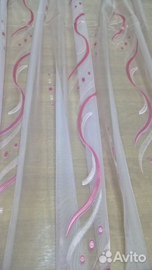 Штора тюль новая 4,3 метра