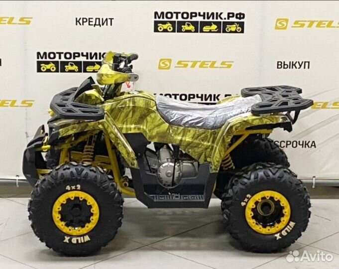 Детский квадроцикл MotoLand ATV 125 wild Х камо