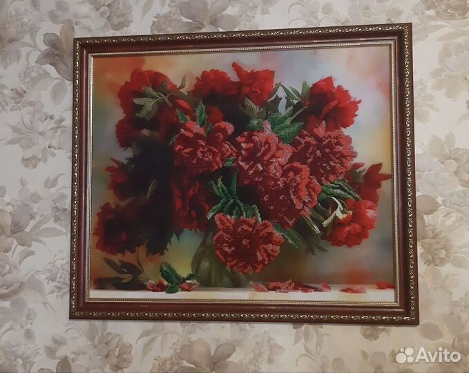 Картины вышитые бисером