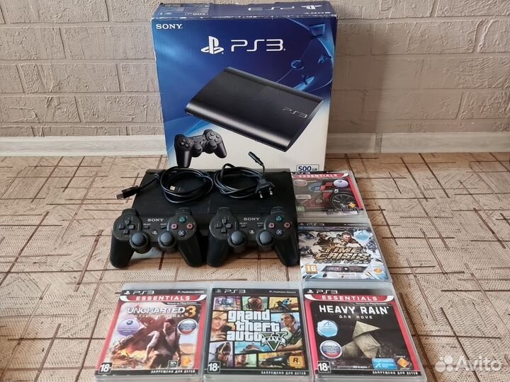 Sony ps3 super slim 500Gb