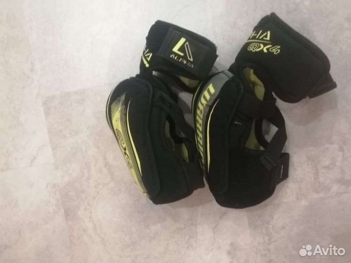 Налокотники хоккейные warrior alpha DX4 JR