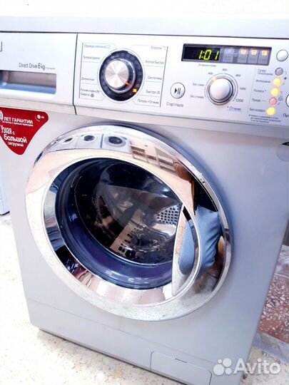 Lg 6 кг. гарантия
