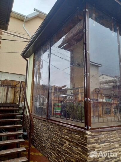 Мягкие окна для навесов, беседок, гаражей, террас