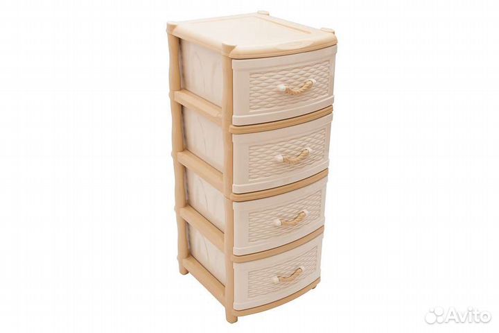 Комод пластиковый Элластик (Сетка)