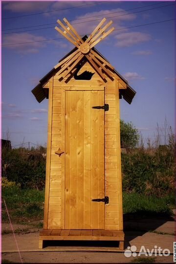 Дачный туалет с установкой HME564