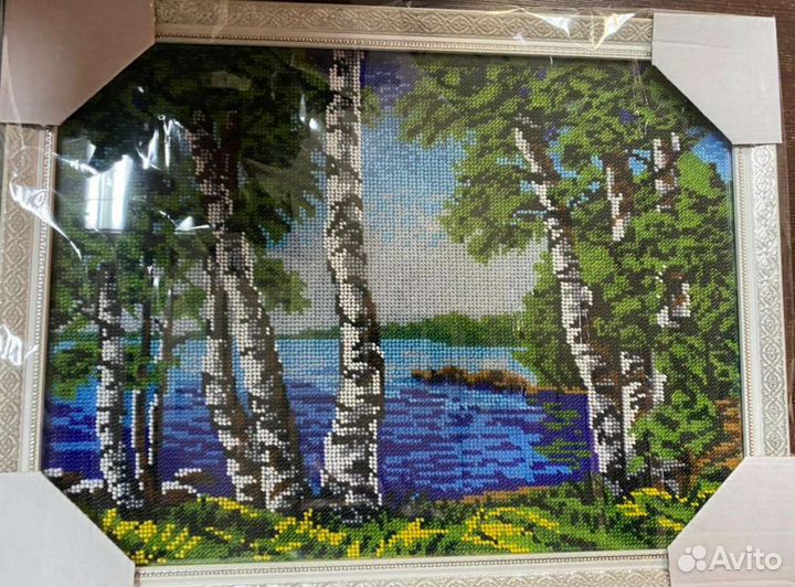 Картина вышивка бисером ) ручная работа)