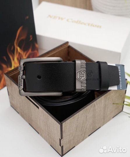 Ремень кожаный