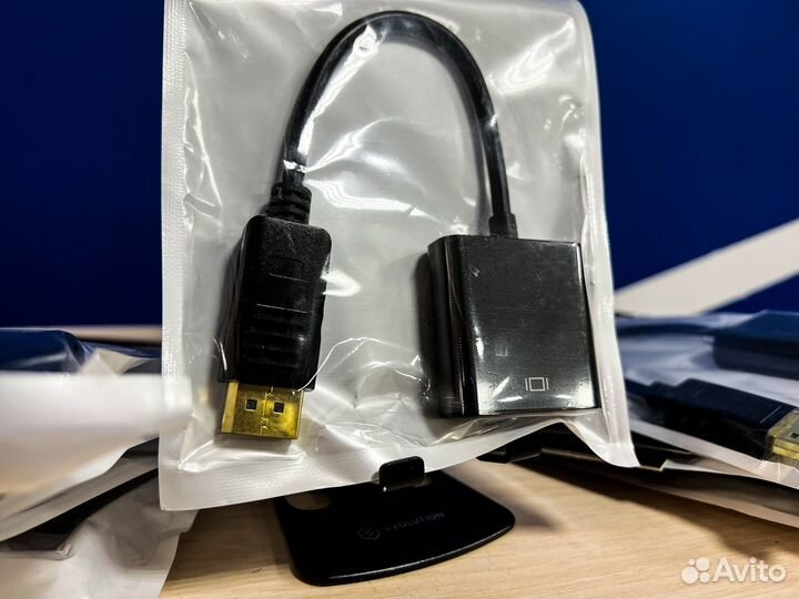 Новый переходник VGA - DisplayPort