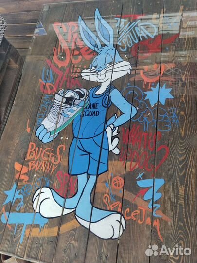 Роспись стен, художественное оформление, граффити