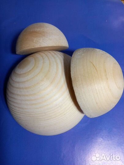 Полусфера деревянная