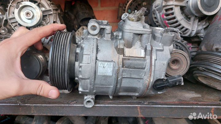 Компрессор кондиционера на фольксваген