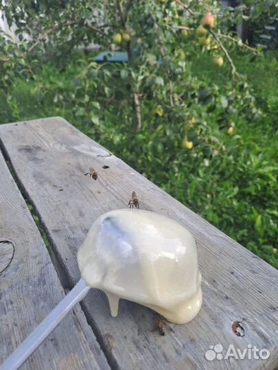 Крем мёд. Классический, пока без орехов