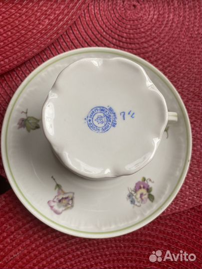 Чайная пара вербилки СССР