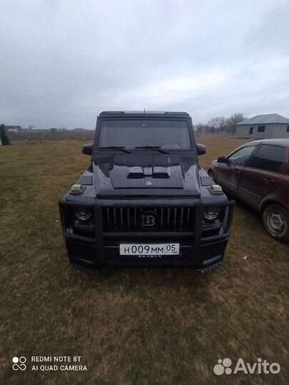 Кенгурятник на g-класс