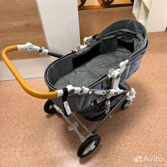 Коляска трансформер Luxmom 3в1 с автолюлькой