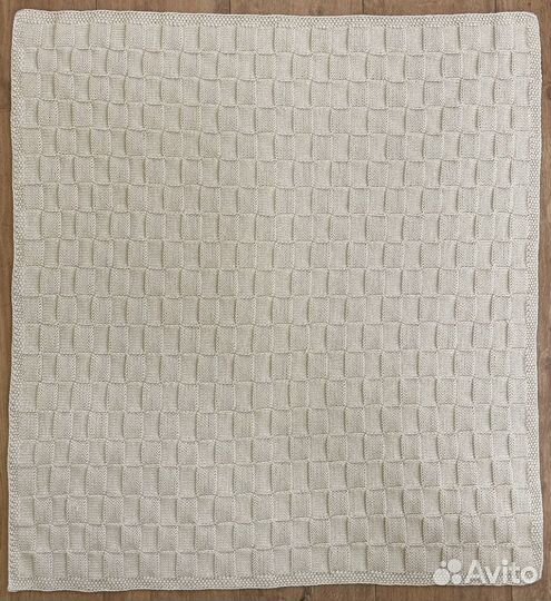 Плед детский вязаный ручная работа