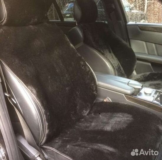 Меховые накидки на сидения