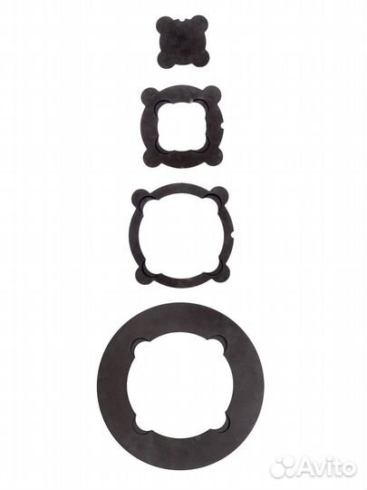 Металлическое кольцо на печь 36 см., сталь 3 мм