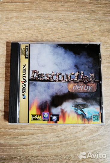 Sega saturn destruction derby лицензия диск