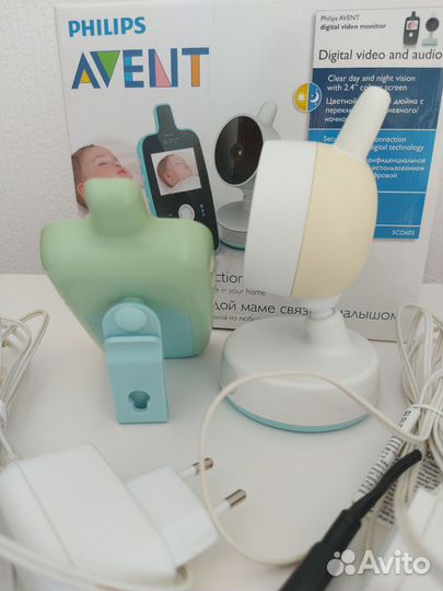 Видеоняня philips avent scd603