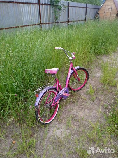 Велосипед девчачий розовый