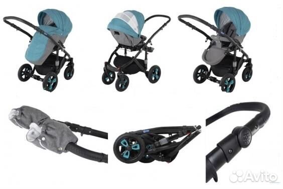 Коляска Adamex galactic 2 в 1