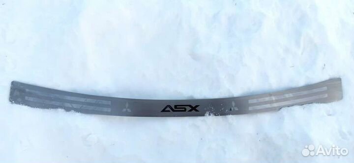 Накладка заднего бампера Mitsubishi ASX