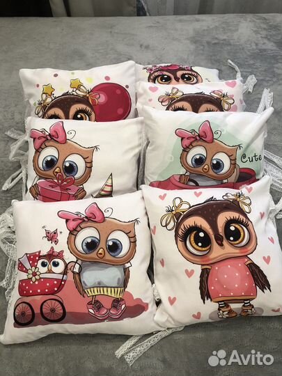 Бортики в детскую кроватку