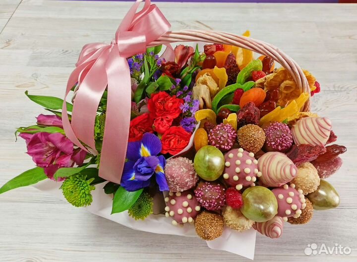 Съедобные букеты из любых продуктов