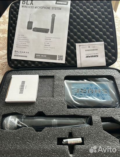 Радио-микрофон BLX24/SM58 M17(662-686 MHZ)