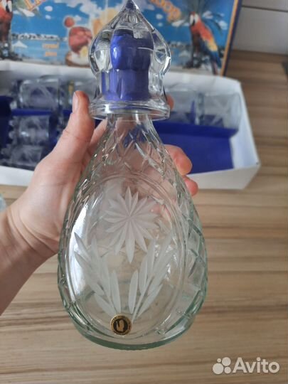 Сервиз хрустальный для напитков