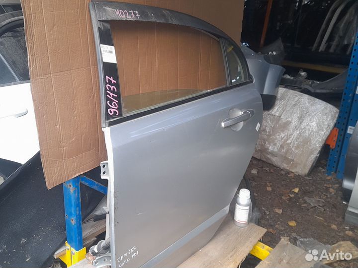 Дверь задн. лев. Honda Civic 8 4D 2006-2011