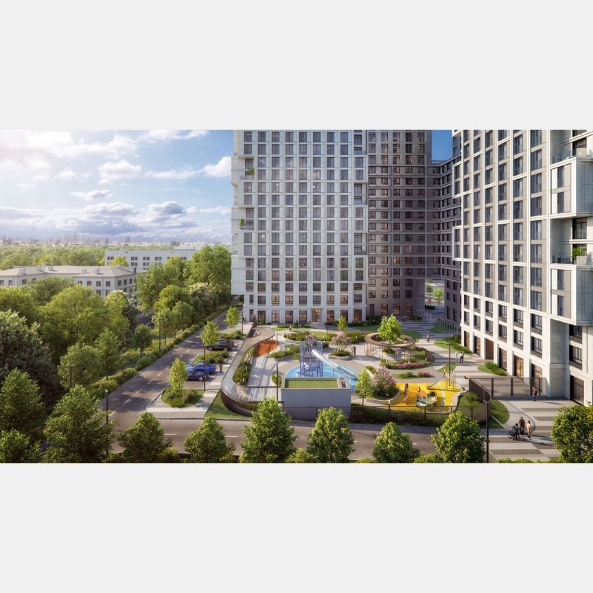 Апартаменты-студия, 25,2 м², 10/20 эт.