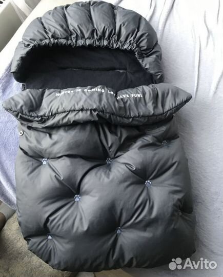 Конверт в коляску зимний hp на гусином пуху
