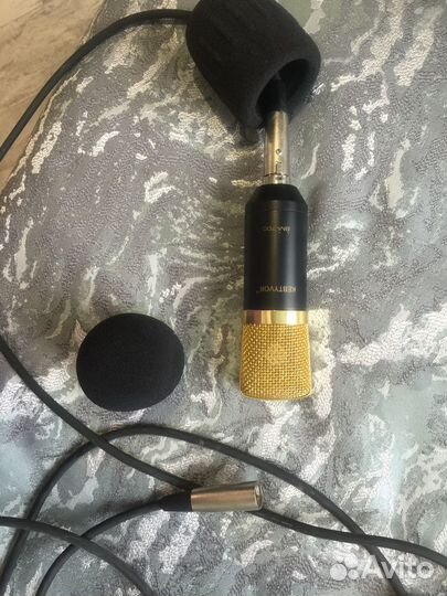 Студийный конденсаторный микрофон kebtyvor bm-700