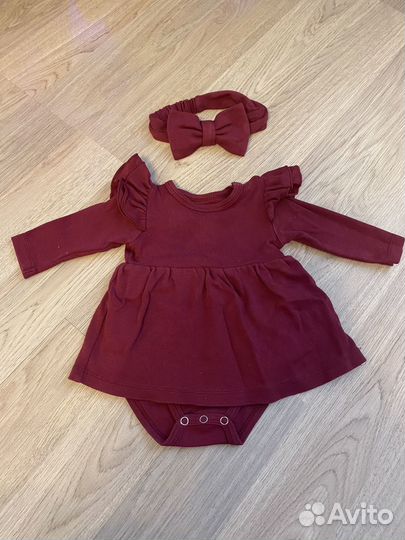 Боди новогодний Carrot 3-6 месяцев