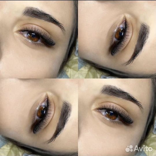 Наращивание ресниц на дому