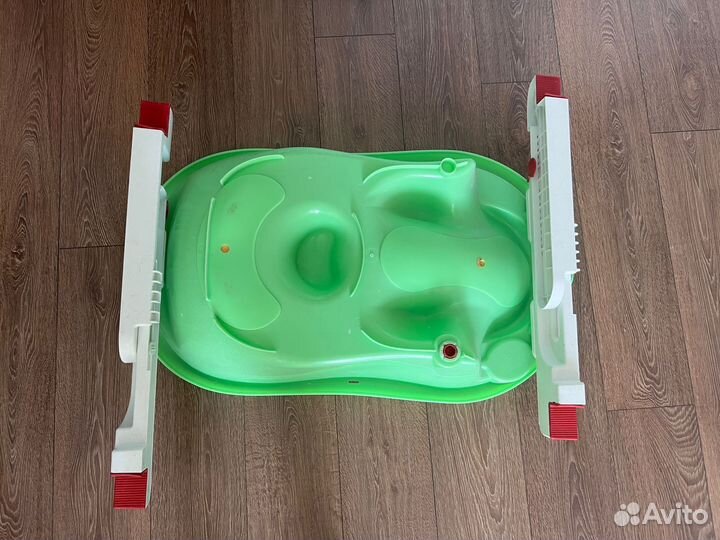 Ванночка для купания с подставкой на ванну
