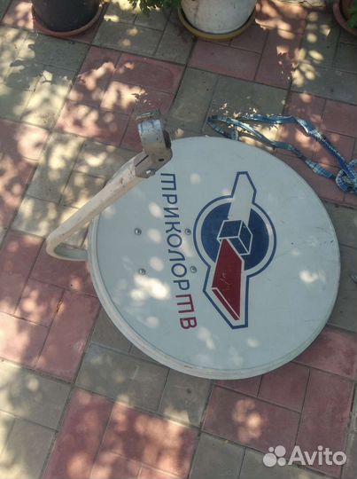 Спутниковая тарелка с конвертором