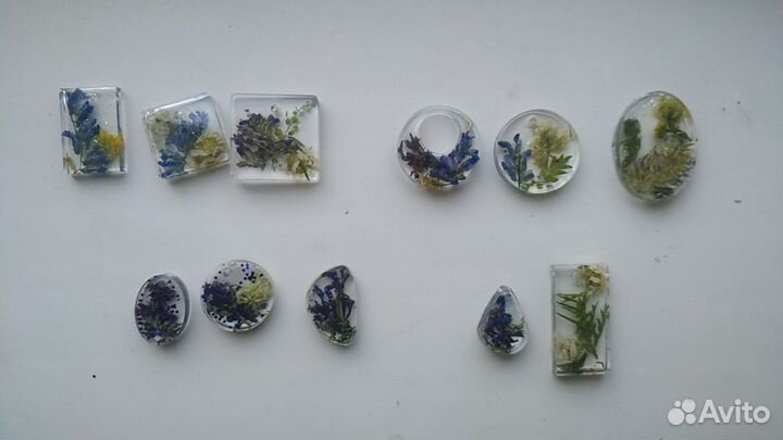 Цветы в эпоксидной смоле